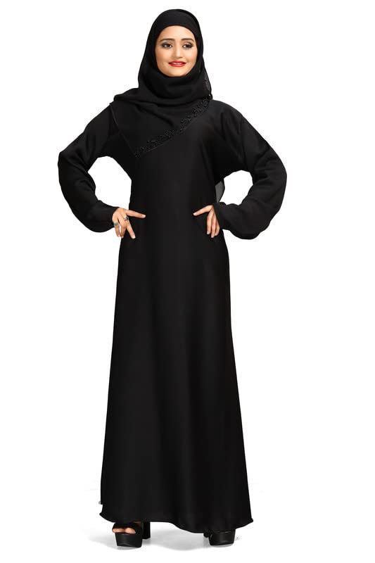 Sober Lite Weight Synthetic Fabric Burqa